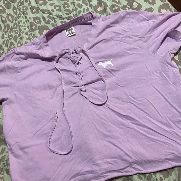 Love pink crop top - Picture 1 of 1